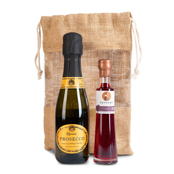 Liqueur and Prosecco Jute Bag